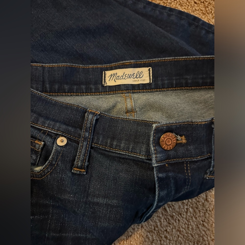 Madewell high rise skinny jeans size 30